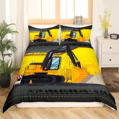 Homewish Bagger Tröster Abdeckung im BAU Bettwäsche Set Cartoon LKW BAU Fahrzeug Bettbezug schwere Maschinen Ausrüstung Bettwäsche 200x200 Kinderzimmer Dekor Homewish Bagger Tröster Abdeckung im BAU Bettwäsche Set Cartoon LKW BAU Fahrzeug Bettbezug schwere Maschinen Ausrüstung Bettwäsche 200x200 Kinderzimmer Dekor von Homewish