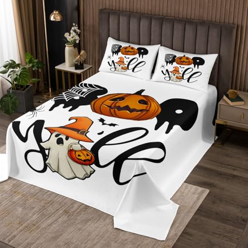 Homewish Halloween Boo Steppdecke Halloween Kürbis Tagesdecke 220x240cm Netter Geist Mit Zaubererhut Steppdecken für Jungen Kinder Mädchen,Schwarzes Fledermaus-Spinnenweb Tagesdecken moderne raumdekor Homewish Halloween Boo Steppdecke Halloween Kürbis Tagesdecke 220x240cm Netter Geist Mit Zaubererhut Steppdecken für Jungen Kinder Mädchen,Schwarzes Fledermaus-Spinnenweb Tagesdecken moderne raumdekor von Homewish