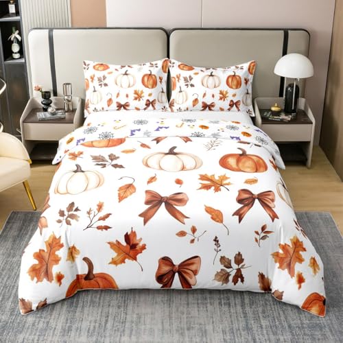 Homewish Herbst Ernte Baumwolle Bettwäscheset 155x220cm Herbst Kürbis Halloween Dekor bettbezug für Kinder Jungen Mädchen Rustikales Bauernhaus Bettwäsche Thanksgiving bettset Moderne Zimmer dekor Homewish Herbst Ernte Baumwolle Bettwäscheset 155x220cm Herbst Kürbis Halloween Dekor bettbezug für Kinder Jungen Mädchen Rustikales Bauernhaus Bettwäsche Thanksgiving bettset Moderne Zimmer dekor von Homewish