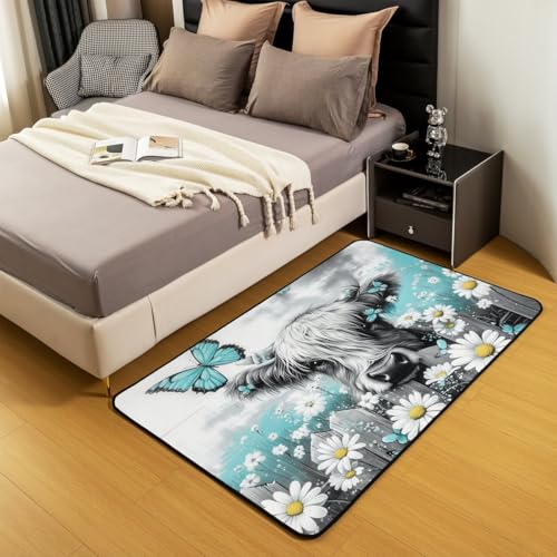 Homewish Longhorn Teppich Rustikale Schmetterling Daisy Floral Kinderteppich Für Jungen Bauernhaus Bauernhof Land Holz Brett Carpet Stier Westliche Tiere Ombre Ölgemälde Teppiche 100x150 Für Rug Homewish Longhorn Teppich Rustikale Schmetterling Daisy Floral Kinderteppich Für Jungen Bauernhaus Bauernhof Land Holz Brett Carpet Stier Westliche Tiere Ombre Ölgemälde Teppiche 100x150 Für Rug von Homewish