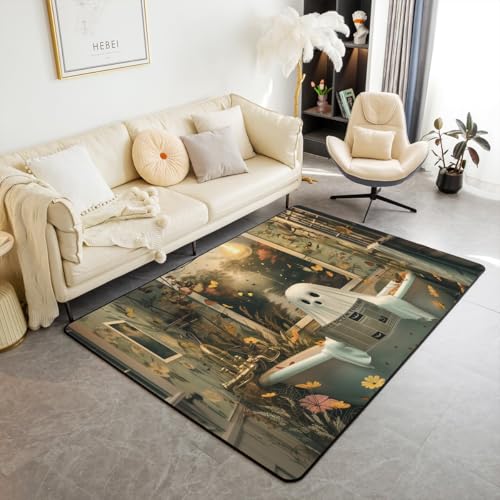 Homewish Lustiger Halloween-Geist Teppich Schlafzimmer Vintage-Gotik Teppiche Wohnzimmer Zeitung Lesen Fancy Humor-Geist Carpet Botanische Blumen Schmetterling Kinderteppich 150x200 Stilvoll Rug Homewish Lustiger Halloween-Geist Teppich Schlafzimmer Vintage-Gotik Teppiche Wohnzimmer Zeitung Lesen Fancy Humor-Geist Carpet Botanische Blumen Schmetterling Kinderteppich 150x200 Stilvoll Rug von Homewish