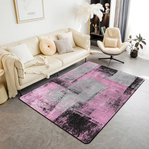 Homewish Rosa Grau Schwarz Teppich Aquarell Ombre Kinderteppich Grunge Abstrakte Carpet Hippie Ölgemälde Wohnzimmer Teppiche Moderne Schlichtheit Geometrie Flächenteppich 150x200 Rug for Living Room Homewish Rosa Grau Schwarz Teppich Aquarell Ombre Kinderteppich Grunge Abstrakte Carpet Hippie Ölgemälde Wohnzimmer Teppiche Moderne Schlichtheit Geometrie Flächenteppich 150x200 Rug for Living Room von Homewish