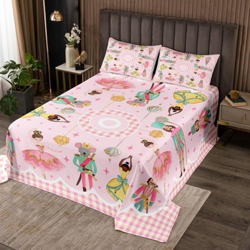 Homewish Rosa Weihnachtsornamente Ballett Steppdecke Nussknacker Weihnachten Tagesdecke 220x240cm Soldat Maus König Steppdecken für Jungen Mädchen,Fee Licht Strings Rosa Buffalo Plaid Tagesdecken Homewish Rosa Weihnachtsornamente Ballett Steppdecke Nussknacker Weihnachten Tagesdecke 220x240cm Soldat Maus König Steppdecken für Jungen Mädchen,Fee Licht Strings Rosa Buffalo Plaid Tagesdecken von Homewish