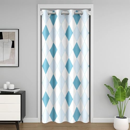 Homewish Weißer Blauer Diamant Jugendliche Türvorhang 86x203cm Schachbrett Geometrisches Schachbrett Vorhang für Kinder,Diamantquadrat Tür Vorhänge Buffalo Plaid Sichtschutzvorhang für Wohnzimmer Homewish Weißer Blauer Diamant Jugendliche Türvorhang 86x203cm Schachbrett Geometrisches Schachbrett Vorhang für Kinder,Diamantquadrat Tür Vorhänge Buffalo Plaid Sichtschutzvorhang für Wohnzimmer von Homewish