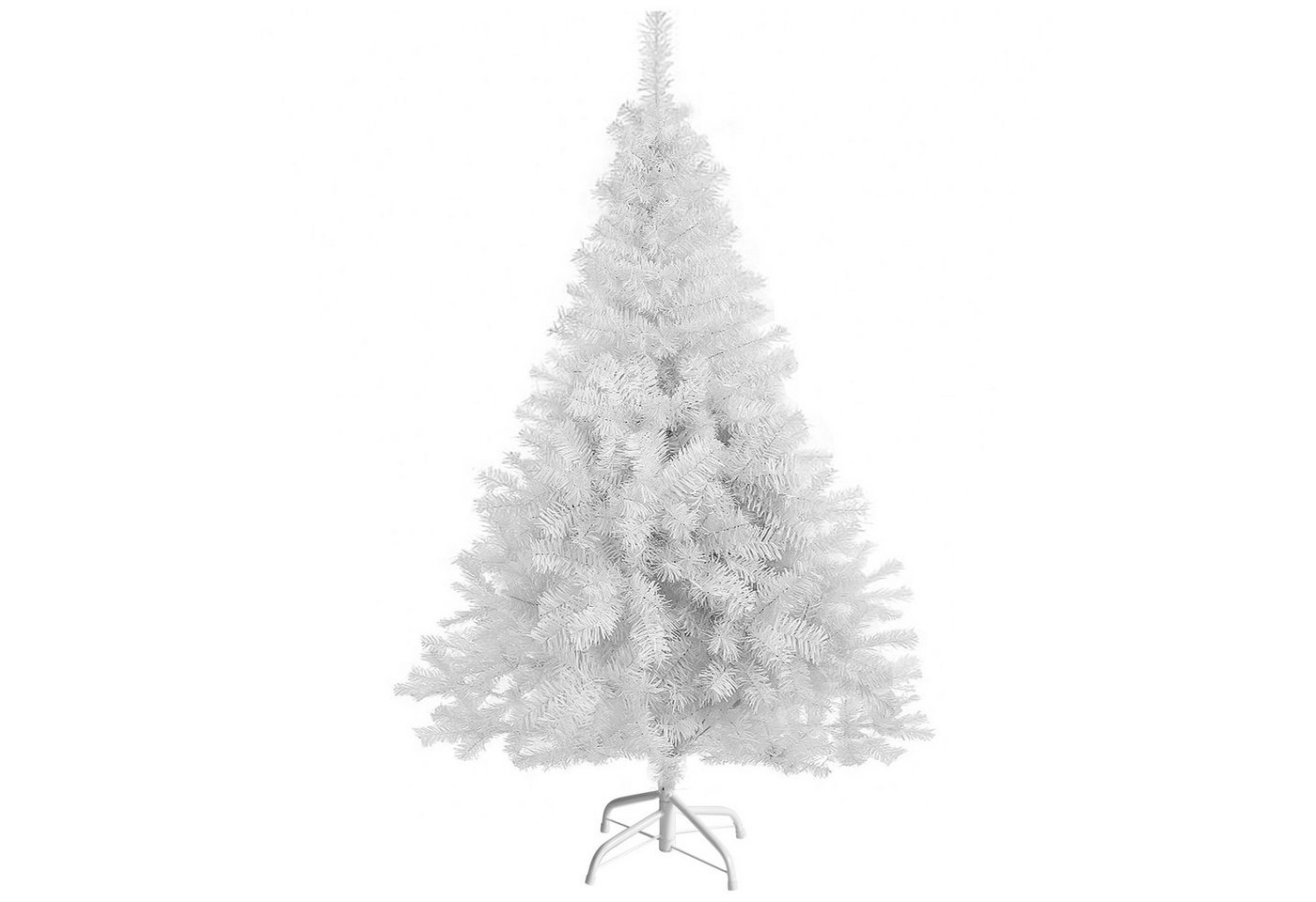 Homewit Künstlicher Weihnachtsbaum 120/150/180/240cm Tannenbaum mit Metall Ständer Abziehbar und Klappbar, Weihnachtsdeko, für Zuhause, Adventskalender, Wohnzimmer, Hof, Weihnachtsfeier von Homewit