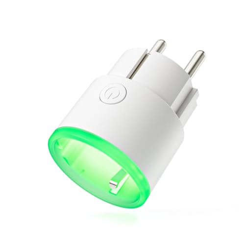 HomeWizard Energy Socket, Smart plug WLAN Steckdose, App-Funktion, Überwachung des Stromverbrauchs, Energieverbrauchskontrolle, Steuerung via kostenloser App von Homewizard