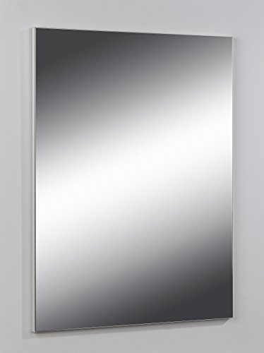 Homexperts Sleek Spiegel, Glas, Spiegelglas, 60 x 80 x 2 cm von Homexperts