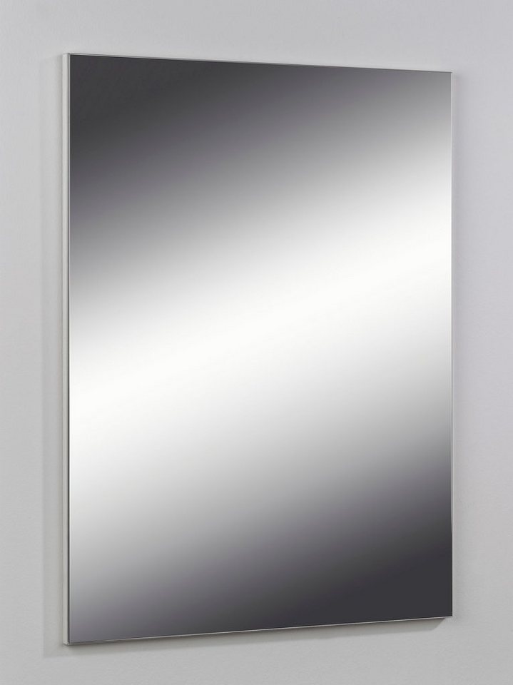 Homexperts Spiegel SLEEK, Holzwerkstoff Spanplatte weiß, B60xT2xH80cm von Homexperts