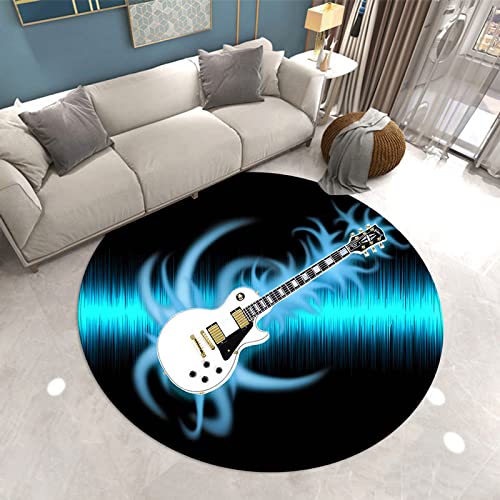 Outdoor Teppich Rund Blaue Gitarre Teppich Wohnzimmer Schlafzimmer Kinderzimmer Indoor Flauschiger Weich Anti Rutsch Dekoration Waschbare Teppiche Runde 40 cm Outdoor Teppich Rund Blaue Gitarre Teppich Wohnzimmer Schlafzimmer Kinderzimmer Indoor Flauschiger Weich Anti Rutsch Dekoration Waschbare Teppiche Runde 40 cm von Homeyang