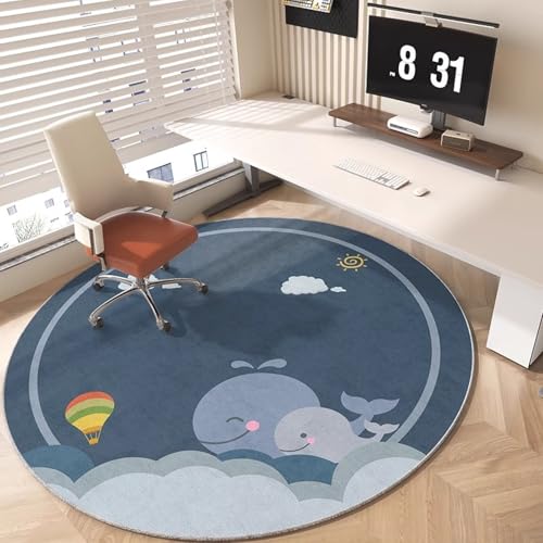 Outdoor Teppich Rund Dunkelblauer Wal Teppich Wohnzimmer Schlafzimmer Kinderzimmer Indoor Flauschiger Weich Anti Rutsch Dekoration Waschbare Teppiche Runde 40 cm Outdoor Teppich Rund Dunkelblauer Wal Teppich Wohnzimmer Schlafzimmer Kinderzimmer Indoor Flauschiger Weich Anti Rutsch Dekoration Waschbare Teppiche Runde 40 cm von Homeyang