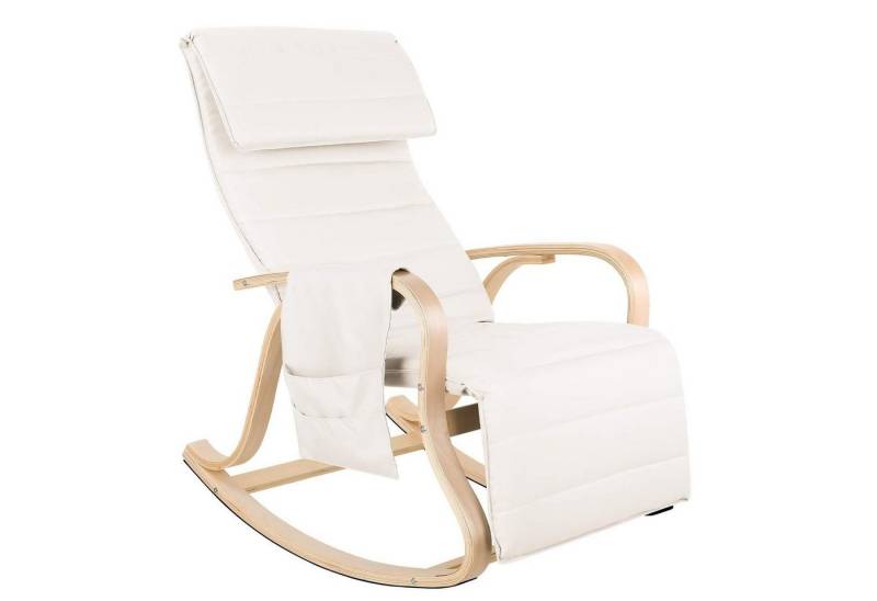 Homfa Schaukelsessel Schaukelstuhl bis 150 kg belastbar von Homfa