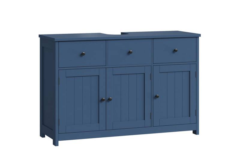 Homfa Waschbeckenunterschrank Unterschrank Badezimmerschrank mit 2 Schubladen und 3 Türen, Breite 100 cm, freistehend Homfa Waschbeckenunterschrank Unterschrank Badezimmerschrank mit 2 Schubladen und 3 Türen, Breite 100 cm, freistehend von Homfa