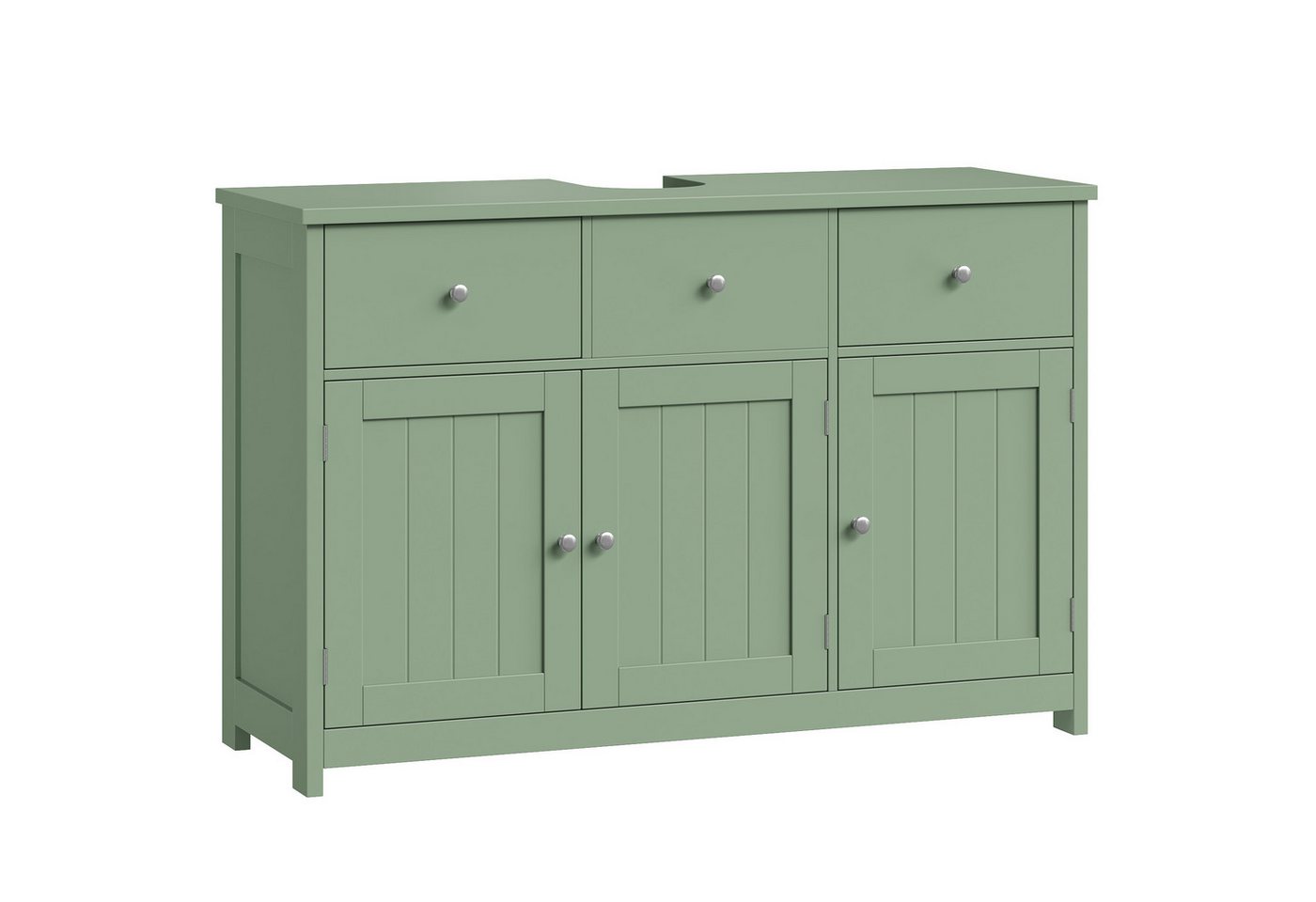 Homfa Waschbeckenunterschrank Unterschrank Badezimmerschrank mit 2 Schubladen und 3 Türen, Breite 100 cm, freistehend Homfa Waschbeckenunterschrank Unterschrank Badezimmerschrank mit 2 Schubladen und 3 Türen, Breite 100 cm, freistehend von Homfa
