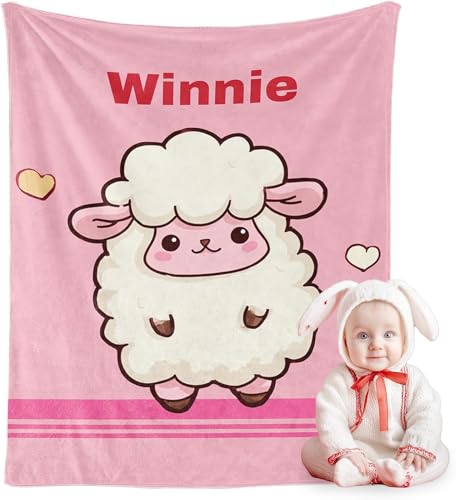 Homg Personalisierte Geschenke Baby babydecke mit Namen - Kuscheldecke Flauschige babydecke personalisiert kuscheldecke Kinder neugeborenen Geschenk für Mädchen oder Jungen Homg Personalisierte Geschenke Baby babydecke mit Namen - Kuscheldecke Flauschige babydecke personalisiert kuscheldecke Kinder neugeborenen Geschenk für Mädchen oder Jungen von Homg