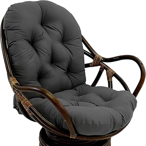 Homg Schaukelstuhl Auflage wasserdicht Rattan Wohnzimmer, Dicke Bequemer Schaukelsessel Kissen Outdoor Indoor, Schaukelstuhl/Drehsessel für Liege Rattan Garten Terrasse Matte Homg Schaukelstuhl Auflage wasserdicht Rattan Wohnzimmer, Dicke Bequemer Schaukelsessel Kissen Outdoor Indoor, Schaukelstuhl/Drehsessel für Liege Rattan Garten Terrasse Matte von Homg
