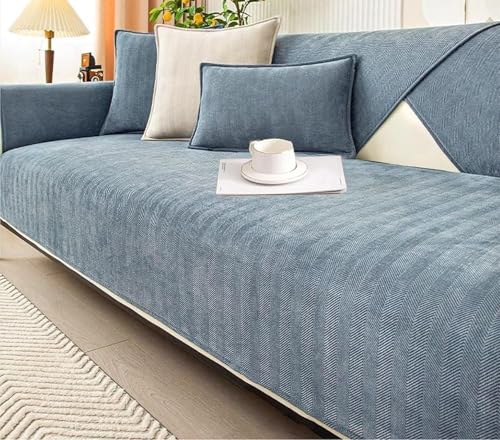Homg Weicher Chenille-Sofabezug, rutschfest, waschbar und haustierfreundlich, passend für mehrere Stile, Moderne Farben für Heimdekoration Homg Weicher Chenille-Sofabezug, rutschfest, waschbar und haustierfreundlich, passend für mehrere Stile, Moderne Farben für Heimdekoration von Homg