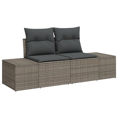 Homgoday 9-teilige Garten Essgruppe mit Kissen Grau Poly Rattan Akazie Outdoor M?Bel mit Sessel Model3361398 Homgoday 9-teilige Garten Essgruppe mit Kissen Grau Poly Rattan Akazie Outdoor M?Bel mit Sessel Model3361398 von Homgoday