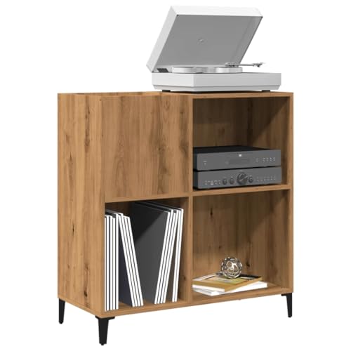 Homgoday Artisan Artisan Artisan Plattenschrank, 84,5 x 38 x 89 cm, freistehender Schrank, für Wohnzimmer, Esszimmer, Küche, moderner Stil von Homgoday
