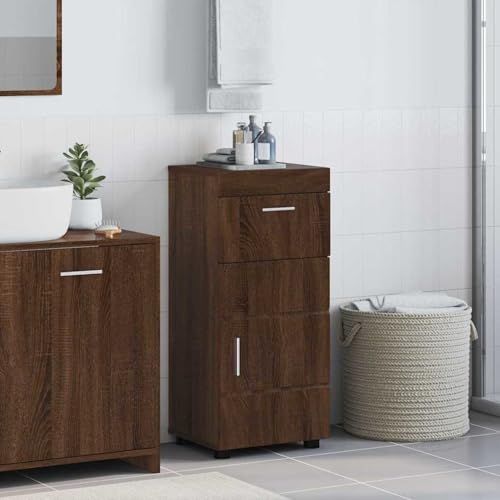 Homgoday Badezimmer Schrank Braune Eiche 37 x 31,5 x 82 cm Holzwerkstoff Badezimmerschränke Model880348 Homgoday Badezimmer Schrank Braune Eiche 37 x 31,5 x 82 cm Holzwerkstoff Badezimmerschränke Model880348 von Homgoday