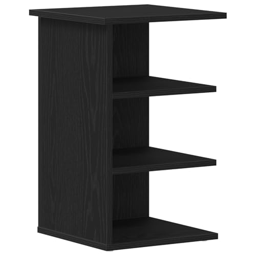 Homgoday Beistellschrank Schwarz Eiche 35x35x55 cm Holzwerkstoff Aufbewahrungsschrank Model862602 Homgoday Beistellschrank Schwarz Eiche 35x35x55 cm Holzwerkstoff Aufbewahrungsschrank Model862602 von Homgoday