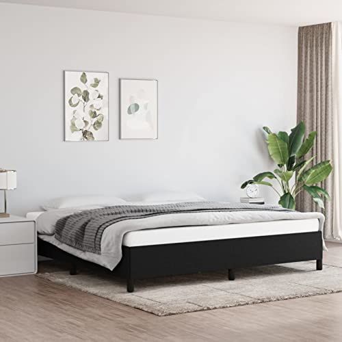 Homgoday Bettgestell aus Stoff, Hellgrau, 200 x 200 cm, Bettgestell 80/90/100/120/140/160/180/200 x 200 cm, Doppelbett für Erwachsene und Jugendliche Homgoday Bettgestell aus Stoff, Hellgrau, 200 x 200 cm, Bettgestell 80/90/100/120/140/160/180/200 x 200 cm, Doppelbett für Erwachsene und Jugendliche von Homgoday