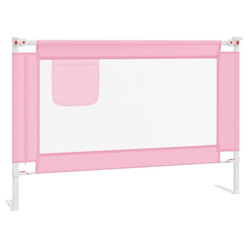 Homgoday Bettschutzgitter Rosa 100x25 cm Stoff Sicherheitsbettgitter Model10199 Homgoday Bettschutzgitter Rosa 100x25 cm Stoff Sicherheitsbettgitter Model10199 von Homgoday