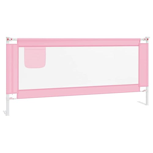 Homgoday Bettschutzgitter Rosa 200x25 cm Stoff Sicherheitsbettgitter Model10206 Homgoday Bettschutzgitter Rosa 200x25 cm Stoff Sicherheitsbettgitter Model10206 von Homgoday
