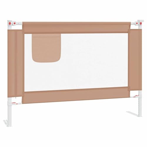 Homgoday Bettschutzgitter Taupe 90x25 cm Stoff Sicherheitsbettgitter Model10216 Homgoday Bettschutzgitter Taupe 90x25 cm Stoff Sicherheitsbettgitter Model10216 von Homgoday