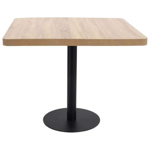 Homgoday Bistrotisch Hellbraun 80x80 cm MDF Bistrotisch Model286433 Homgoday Bistrotisch Hellbraun 80x80 cm MDF Bistrotisch Model286433 von Homgoday