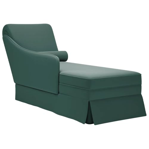 Homgoday Chaise Longue Rückenlehne, Armlehne, rechts, Samt von Homgoday