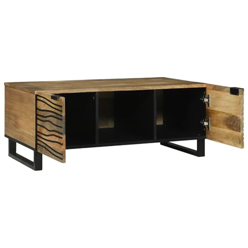 Homgoday Couchtisch 100x54x40 cm aus massivem Mango Holz Coffee Table Model4017948 Homgoday Couchtisch 100x54x40 cm aus massivem Mango Holz Coffee Table Model4017948 von Homgoday
