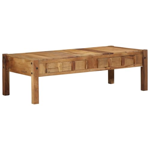 Homgoday Couchtisch 110x55x35 cm Recyceltes Massivholz Wohnzimmertisch Model4019624 Homgoday Couchtisch 110x55x35 cm Recyceltes Massivholz Wohnzimmertisch Model4019624 von Homgoday