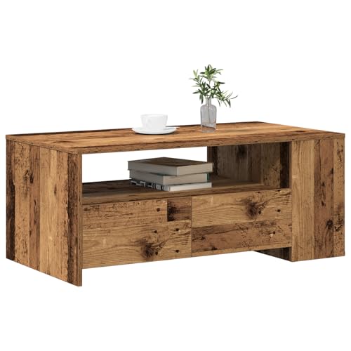 Homgoday Couchtisch Alte Holz 102x55x43,5 cm Ingenieurholz Wohnzimmertisch Model862731 Homgoday Couchtisch Alte Holz 102x55x43,5 cm Ingenieurholz Wohnzimmertisch Model862731 von Homgoday