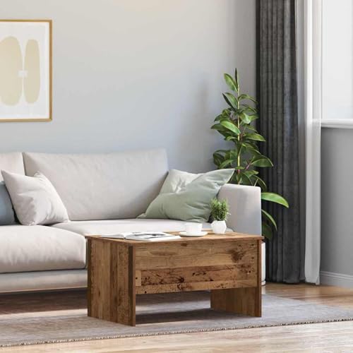 Homgoday Couchtisch Altholz 80 x 50,5 x 42,5 cm Holzwerkstoff Couchtisch Model879453 Homgoday Couchtisch Altholz 80 x 50,5 x 42,5 cm Holzwerkstoff Couchtisch Model879453 von Homgoday