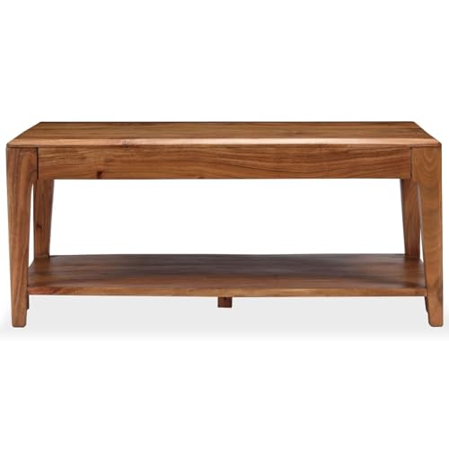 Homgoday Couchtisch Massivholz 88x50x38 cm Coffee Table Model244956 Homgoday Couchtisch Massivholz 88x50x38 cm Coffee Table Model244956 von Homgoday