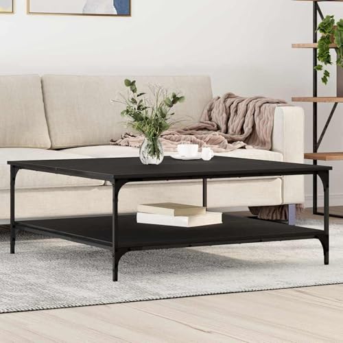 Homgoday Couchtisch Schwarze Eiche 100 x 100 x 40 cm Holzwerkstoff Couchtisch Model883502 Homgoday Couchtisch Schwarze Eiche 100 x 100 x 40 cm Holzwerkstoff Couchtisch Model883502 von Homgoday
