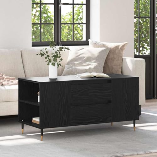 Homgoday Couchtisch Schwarze Eiche 102 x 44,5 x 50 cm Holzwerkstoff Couchtisch Model882680 Homgoday Couchtisch Schwarze Eiche 102 x 44,5 x 50 cm Holzwerkstoff Couchtisch Model882680 von Homgoday