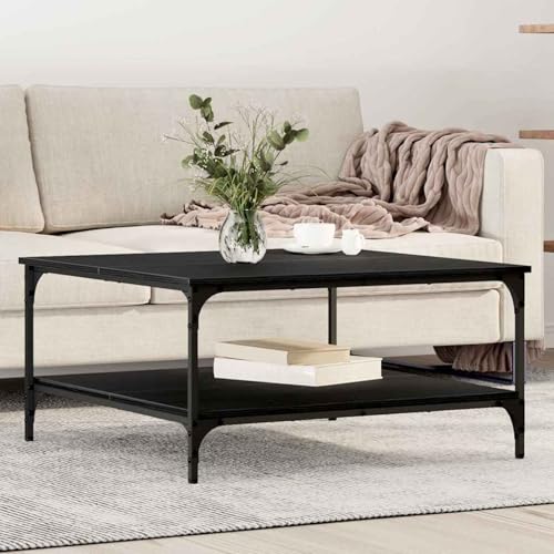 Homgoday Couchtisch Schwarze Eiche 80 x 80 x 40 cm Holzwerkstoff Couchtisch Model883499 Homgoday Couchtisch Schwarze Eiche 80 x 80 x 40 cm Holzwerkstoff Couchtisch Model883499 von Homgoday