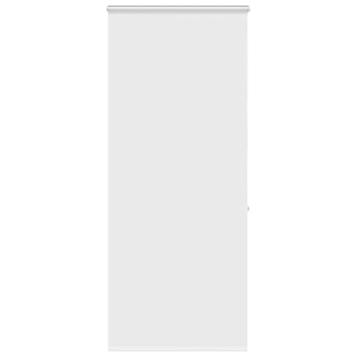 Homgoday Duschrollo mit Kassette Duschvorhang Badrollo Duschrollo für Badewanne Duschrollo für Dusche und kleine Bäder 100x240 cm Stoffbreite 96 cm Weiß von Homgoday