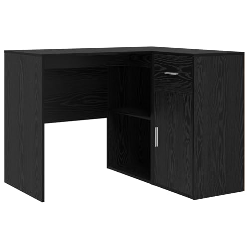 Homgoday Eckschreibtisch Schwarz Eiche 102x88x75 cm Holzwerkstoff Bürotisch Model3337274 Homgoday Eckschreibtisch Schwarz Eiche 102x88x75 cm Holzwerkstoff Bürotisch Model3337274 von Homgoday