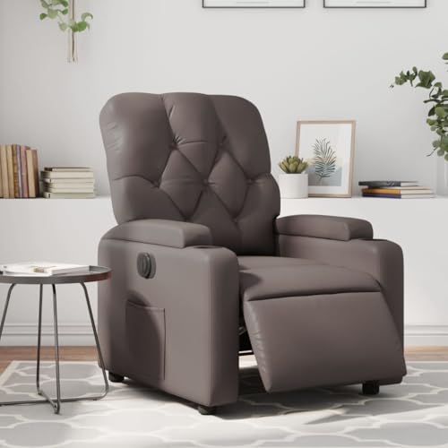 Homgoday Elektrischer Liegesessel aus Kunstleder, braun, Massagesessel, Relaxsessel, elektrische Liege, Massage, ideal für ältere Menschen Homgoday Elektrischer Liegesessel aus Kunstleder, braun, Massagesessel, Relaxsessel, elektrische Liege, Massage, ideal für ältere Menschen von Homgoday