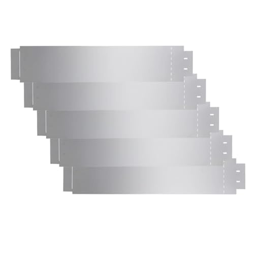 Homgoday Flexibler Verzinkter Stahl-Gartenzaun, 5-Paneele, 100x19cm, 0,7mm Stärke Model142668 Homgoday Flexibler Verzinkter Stahl-Gartenzaun, 5-Paneele, 100x19cm, 0,7mm Stärke Model142668 von Homgoday