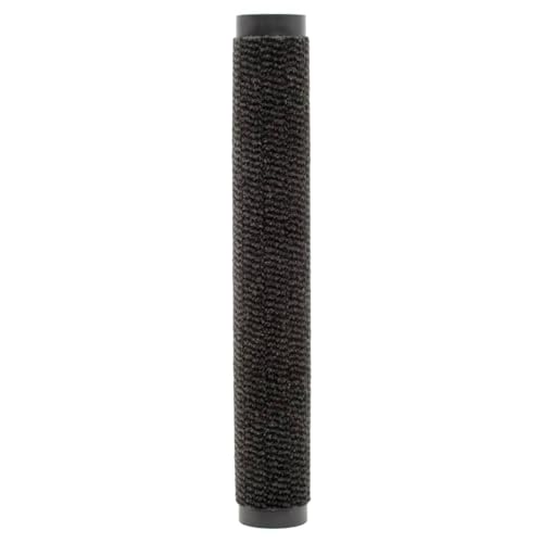 Homgoday Fu?Matte getuftet 60x180 cm Schwarz Fu?abtreter Model326953 von Homgoday
