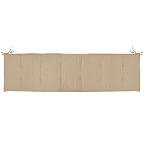 Homgoday Gartenbankauflage Bankauflage Bankkissen Sitzauflage Sitzkissen Bankpolster Sitzpolster Auflage für Gartenbank Gartenschaukeln Beige 180x50x3 cm Oxford-Gewebe Homgoday Gartenbankauflage Bankauflage Bankkissen Sitzauflage Sitzkissen Bankpolster Sitzpolster Auflage für Gartenbank Gartenschaukeln Beige 180x50x3 cm Oxford-Gewebe von Homgoday
