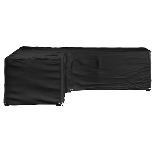 Homgoday Gartenmöbel-Abdeckung in L-Form 16 Ösen 250x250x70 cm Gartenmöbelabdeckungen Model319317 von Homgoday