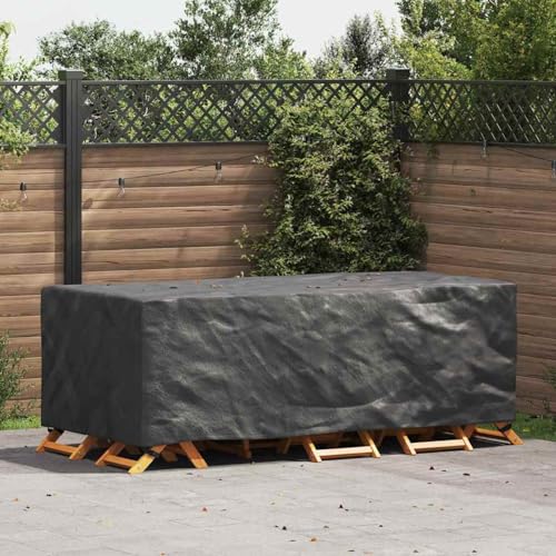 Homgoday Gartenmöbelabdeckung Schwarz 220 x 110 x 70 cm 210D Gartenmöbelabdeckungen Model4105783 von Homgoday