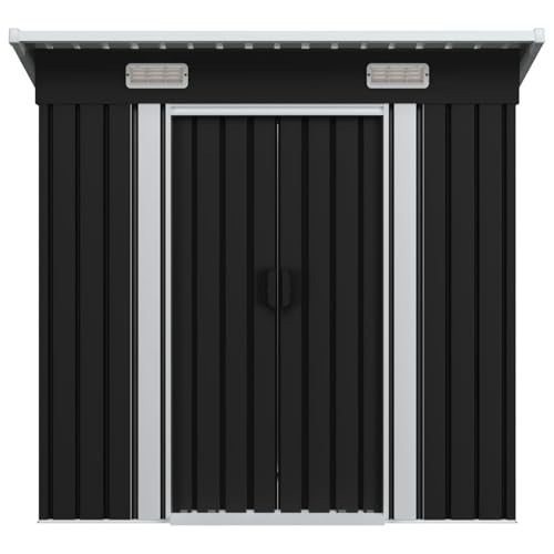 Homgoday Gartenschuppen Anthrazit Stahl Gartenhütte Model47026 Homgoday Gartenschuppen Anthrazit Stahl Gartenhütte Model47026 von Homgoday