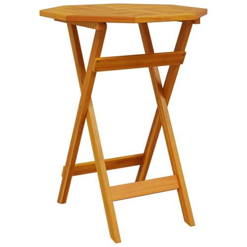 Homgoday Gartentisch Klappbar Ø60x75 cm Massivholz Akazie Partytisch Model4004909 Homgoday Gartentisch Klappbar Ø60x75 cm Massivholz Akazie Partytisch Model4004909 von Homgoday