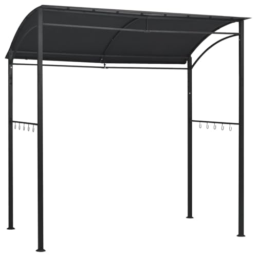 Homgoday Grillpavillon Anthrazit | Stahl & Polyester | 10 Haken | Wetterfest | Montage erforderlich Model48603 Homgoday Grillpavillon Anthrazit | Stahl & Polyester | 10 Haken | Wetterfest | Montage erforderlich Model48603 von Homgoday