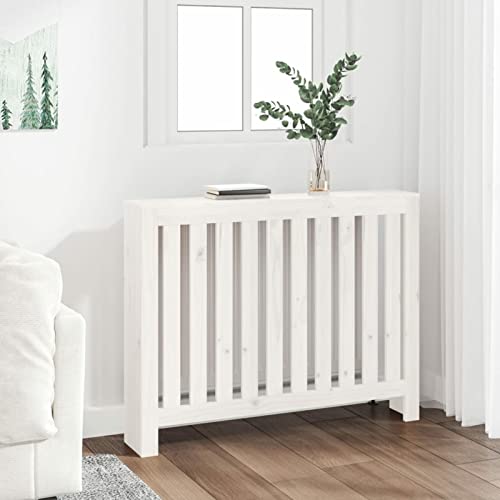Homgoday Heizkörperverkleidung Heizkörperabdeckung Heizkörper Abdeckung Heizungsabdeckung für Büro Flur Wohnzimmer Schlafzimmer Zuhause Moderner Weiß 108,5x19x84 cm Massivholz Kiefer Homgoday Heizkörperverkleidung Heizkörperabdeckung Heizkörper Abdeckung Heizungsabdeckung für Büro Flur Wohnzimmer Schlafzimmer Zuhause Moderner Weiß 108,5x19x84 cm Massivholz Kiefer von Homgoday
